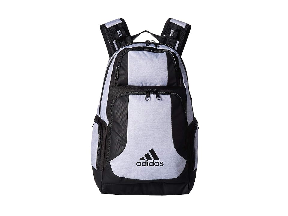 

adidas Strength II Backpack (White Jersey/Black) Backpack Bags, Gray