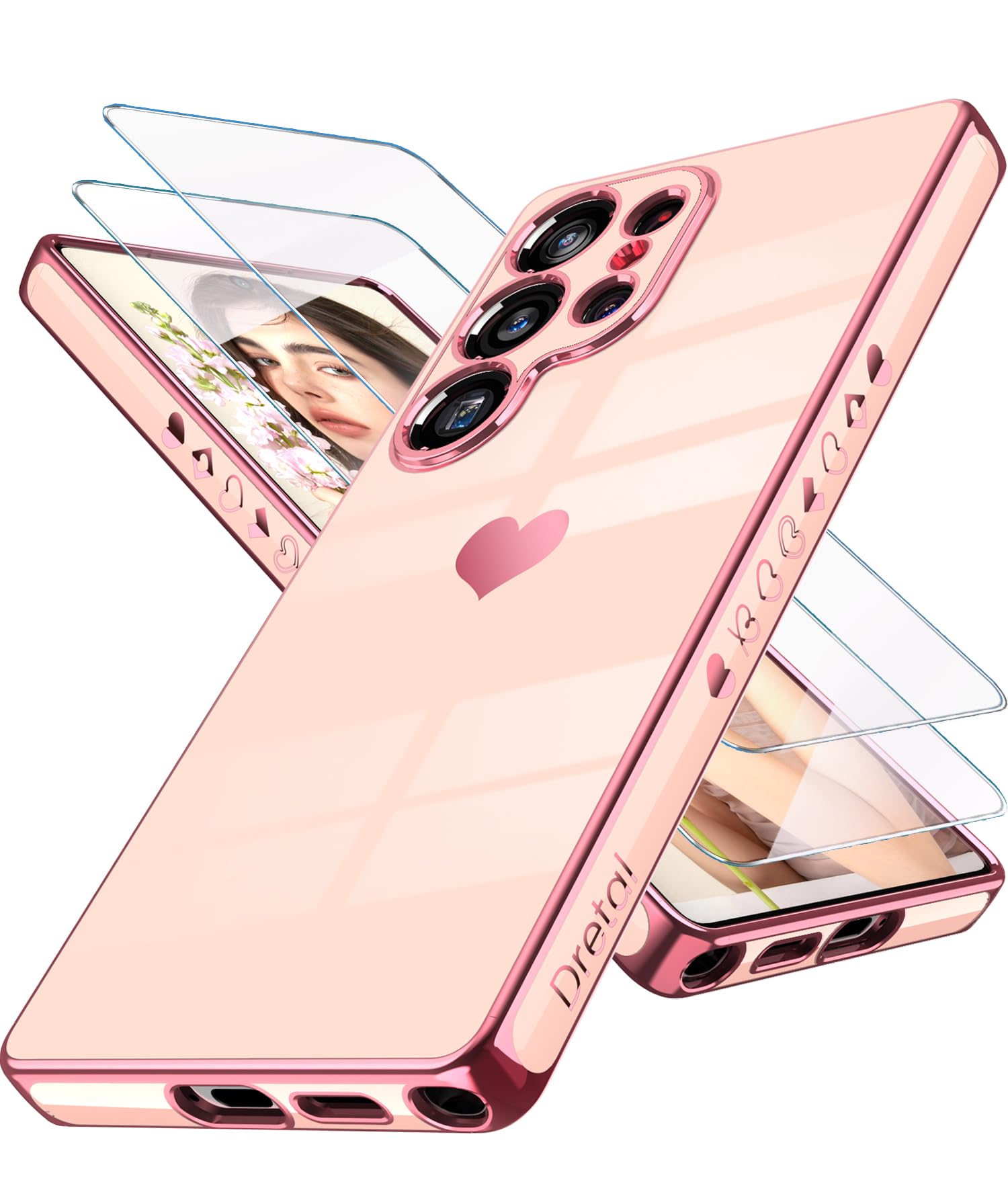 Amazon.com: Dretal for Samsung Galaxy S25 Ultra 5G Case with