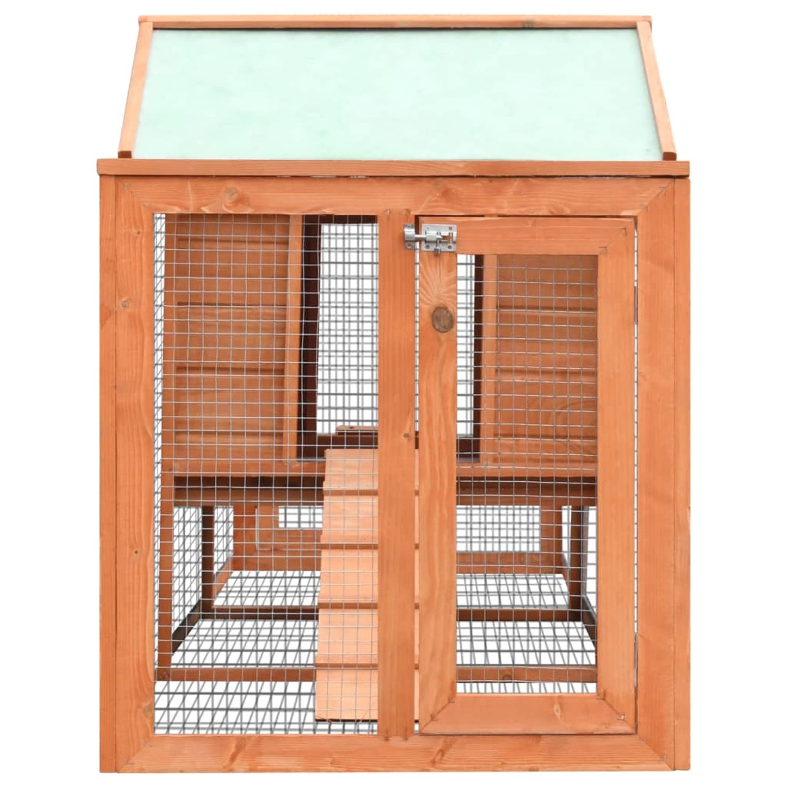 ARKEM Conejera Madera Maciza Pino y Abeto 310x70x87 cm Jaula Cobaya, Jaulas para Conejos, Jaula Hamster, Casa Conejo, Casita Conejo, Nido Conejo