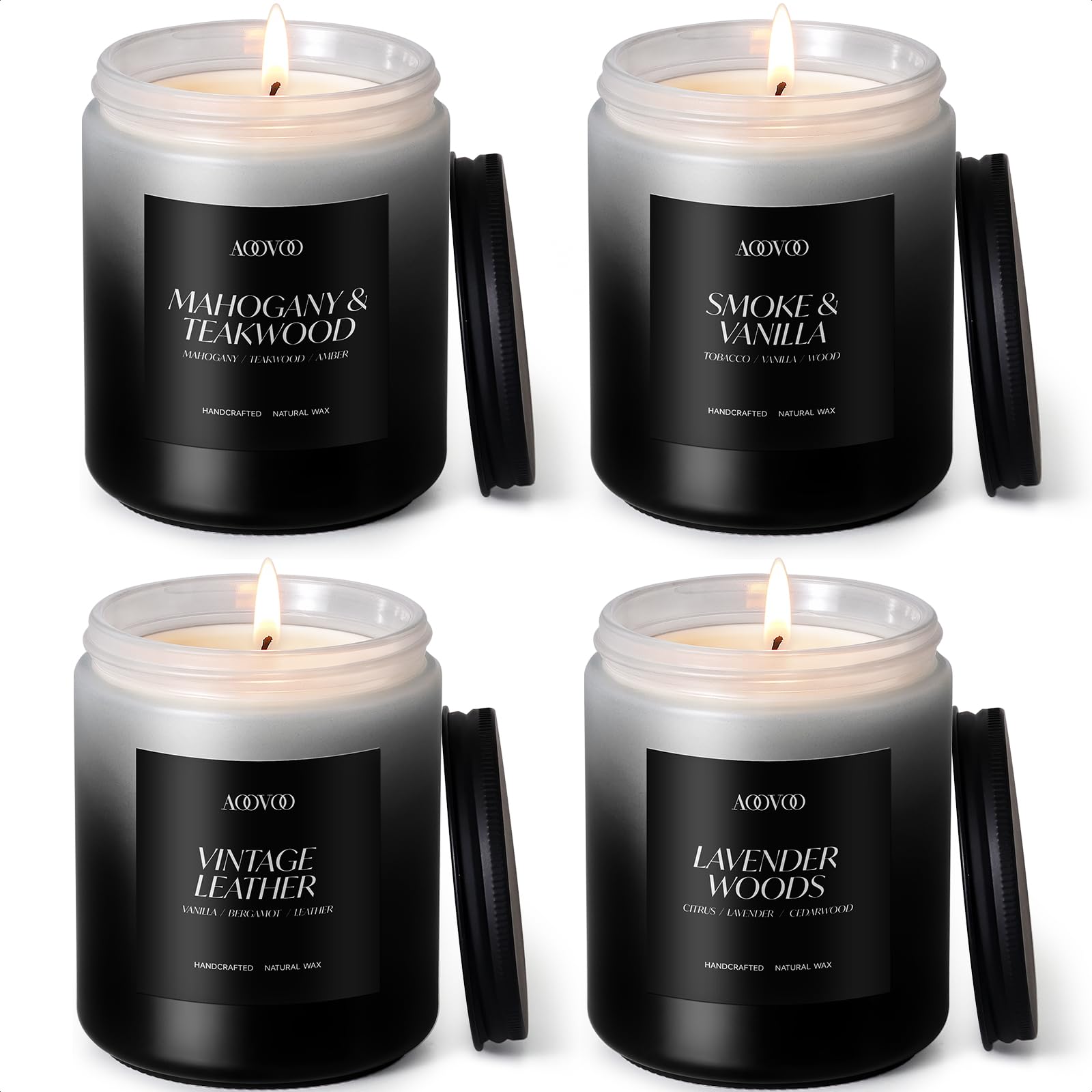 AOOVOO Men's Candles - 6 Pack for Home Fragrance -13
