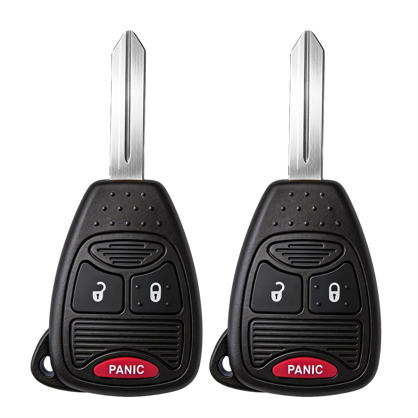 Telecomando di ricambio per telecomando a 3 pulsanti per Jeep Wrangler Patriot/Grand Cherokee/Chrysler 200-300, Dakota, Durango, 2006-2017, Jeep Wrangler Patriot, Grand Cherokee, Chrysler 200-300