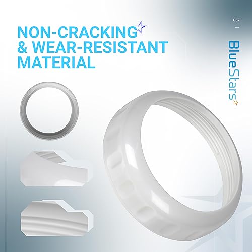 Miniatura 4 de BlueStars Repuesto de collar de válvula de respaldo G57 Polaris 180 Modelos 480 Pro, 3900 Sport, Vac-Sweep 380, Vac-Sweep 280, 280 TankTrax Anillo