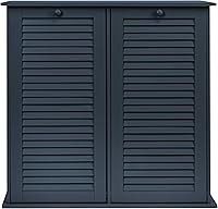 Vista 72 de Household Essentials - Gabinete para cestas de ropa sucia con apertura frontal