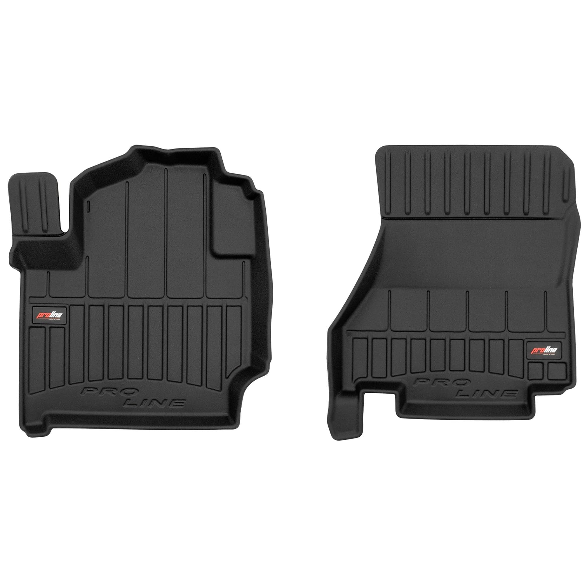 MOTOS Alfombrillas de Goma para Nissan e-NV200 2014-2021 Mejore la Comodidad de Sus Viajes con la Alfombra Antideslizante Car 3D- Alfombrillas de Coche para Varias Estaciones