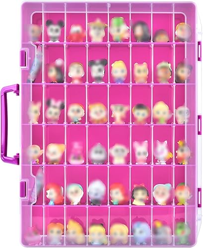 Vitrina compatible con figuras coleccionables de Disney Doorables/para MGA Entertainment Miniverse. Contenedor organizador de almacenamiento de