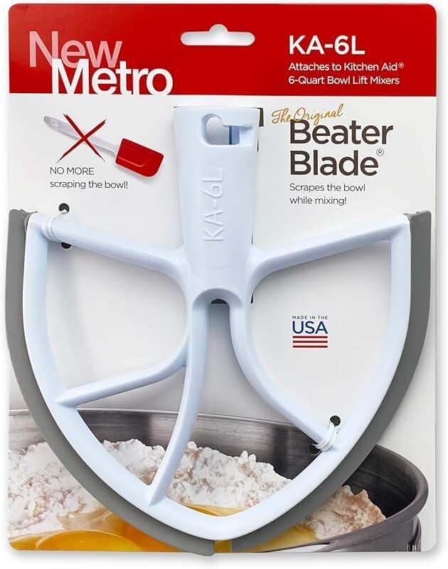 kitchenaid mixer paddle with scraper