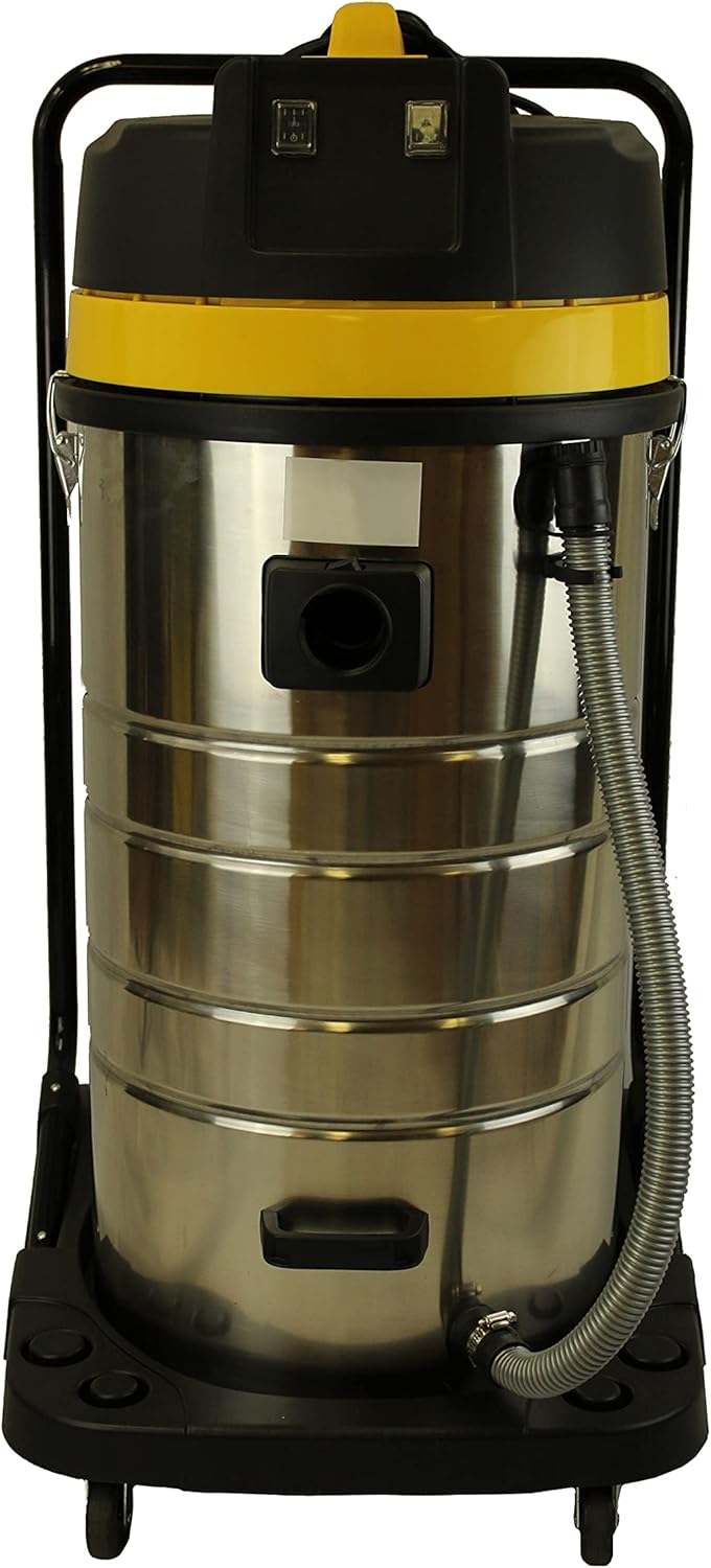 Zion Commercial 26 Gallon Wet Dry Vacuum w Stainless Steel, Large : Industrial & Scientific