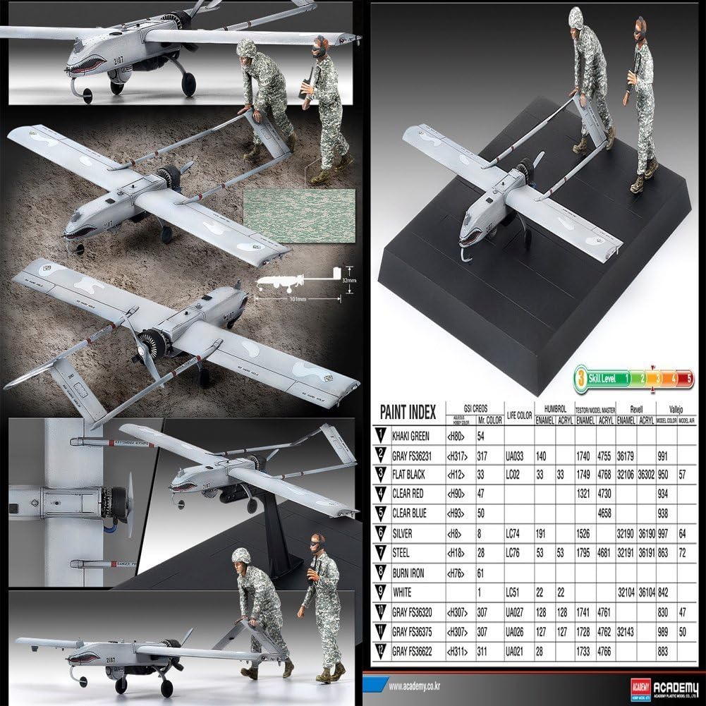 Academy Models RQ-7B Shadow UAV 1:35 Plastic Kit