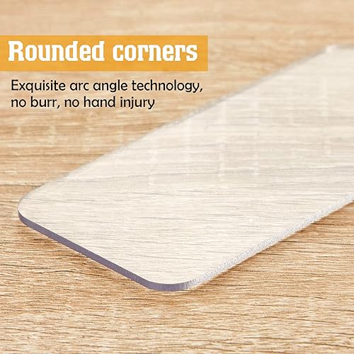 Miniatura 5 de Divisores de 4.25 x 2 pulgadas para almacenamiento de plástico, divisores de gabinete para contenedores de almacenamiento, divisores de cajones de