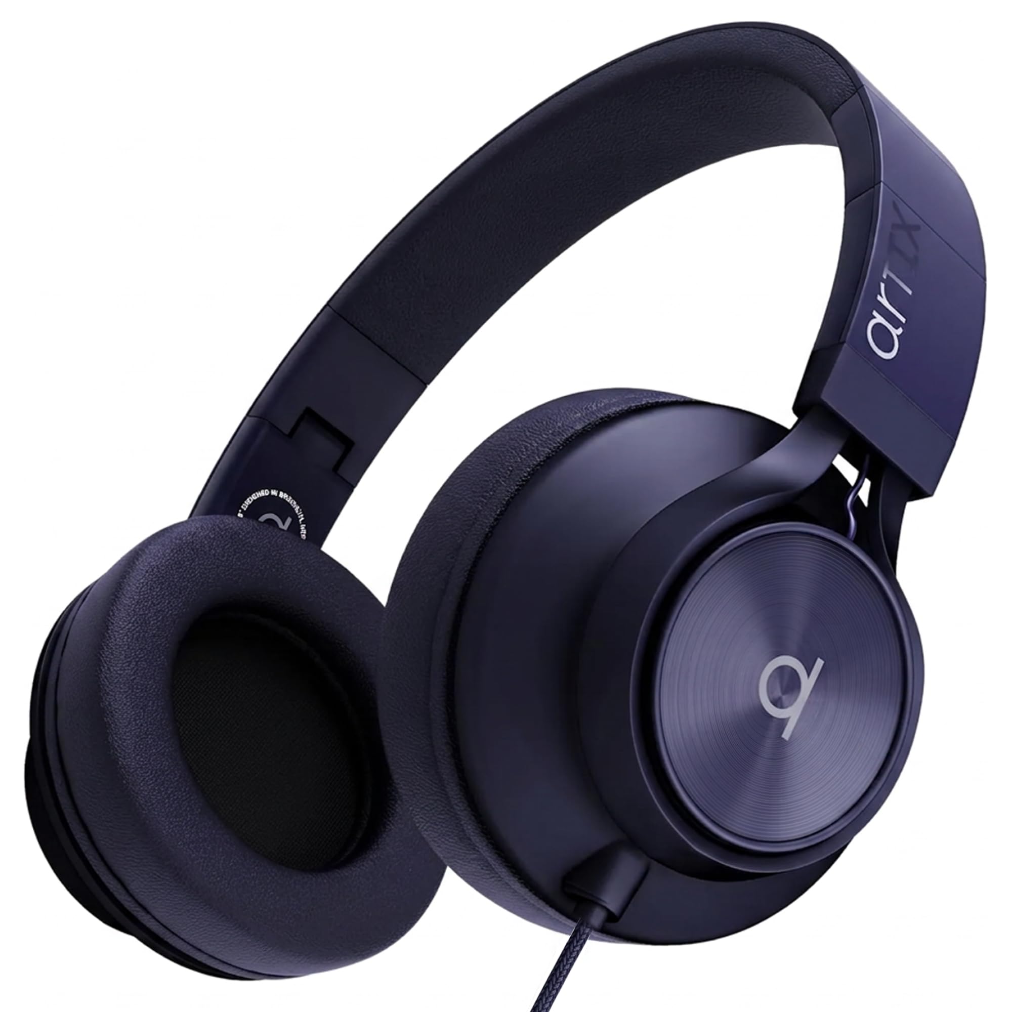 ARTIX Over Ear Headphones Wired with Mic, Corded Head Phones (3.5mm Jack)
