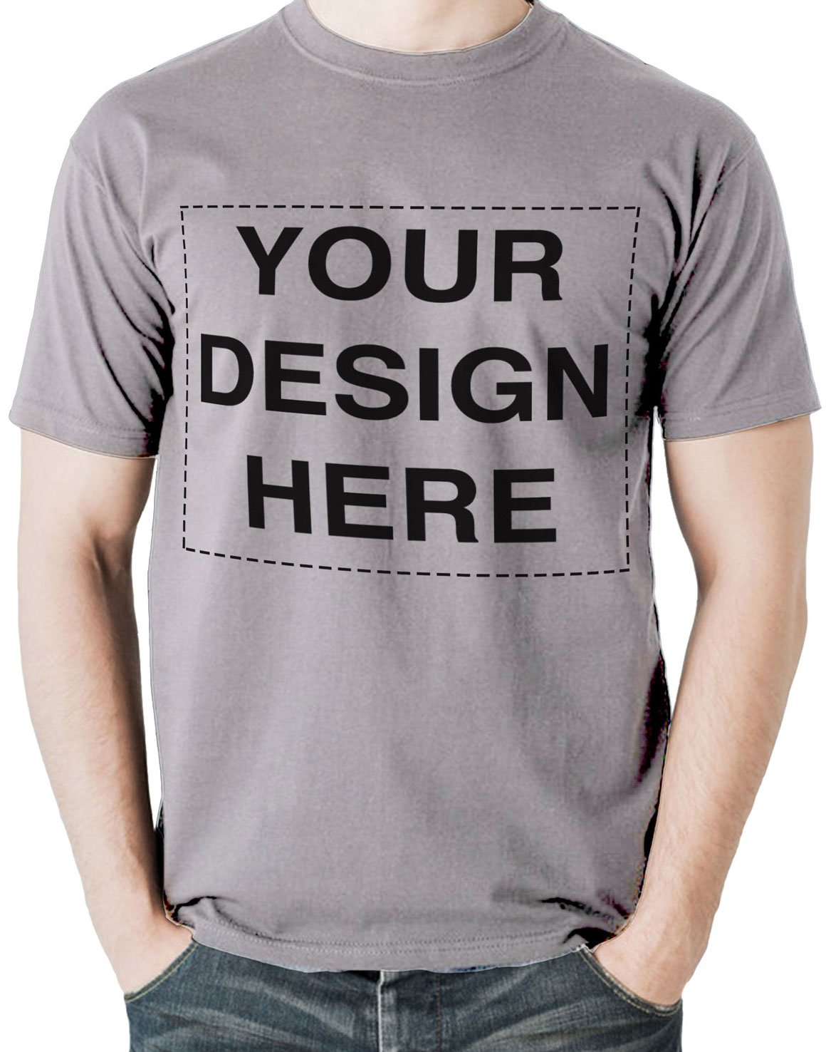 Custom T-Shirt Design your Own Text or Image Adult Unisex shirt