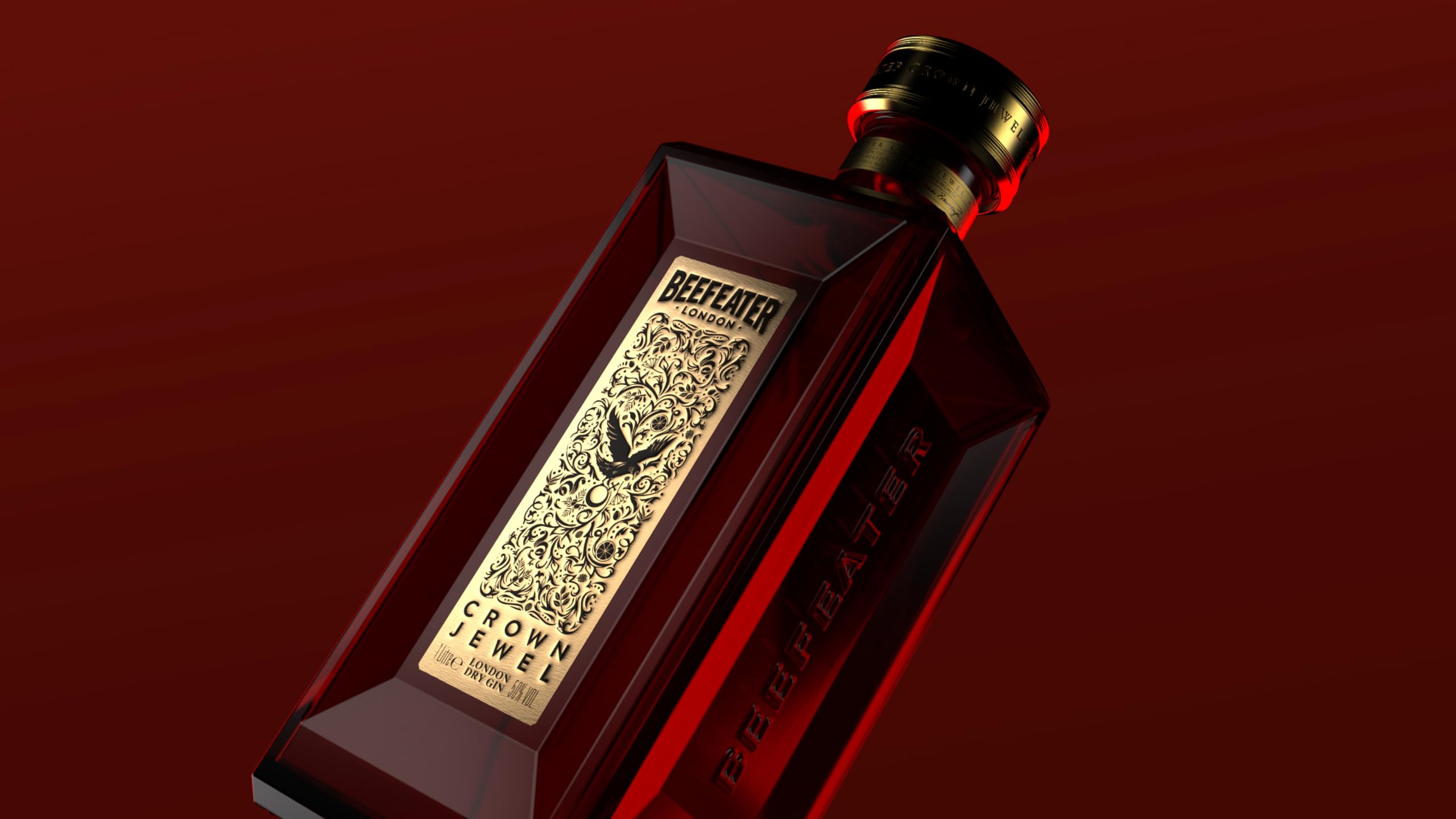 Beefeater Crown Jewel London Dry Gin 1,0 Liter 50,0% Vol.