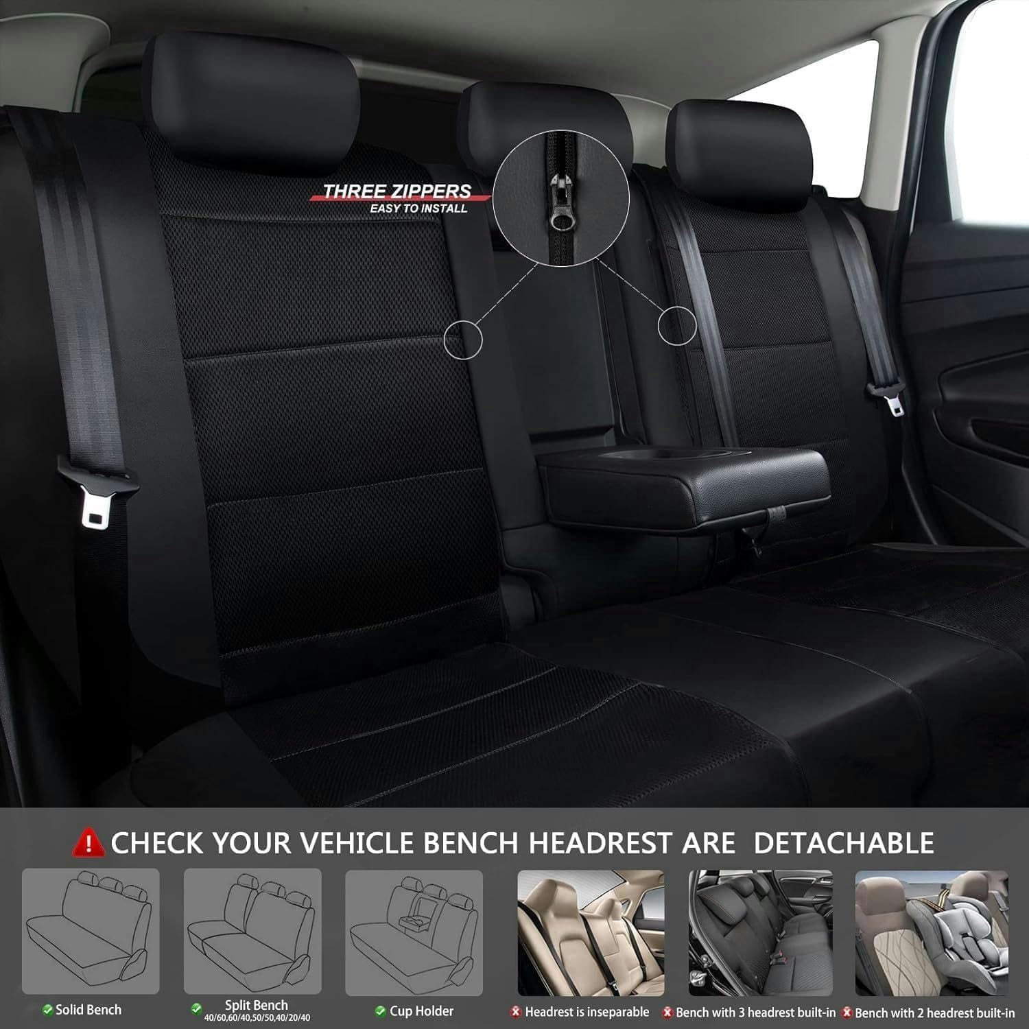 Uniwersalne pokrowce na siedzenia samochodowe, zestaw do Mitsubishi Lancer-Ex Outlander Pajero ASX Montero Zinger, akcesoria samochodowe, czerwone