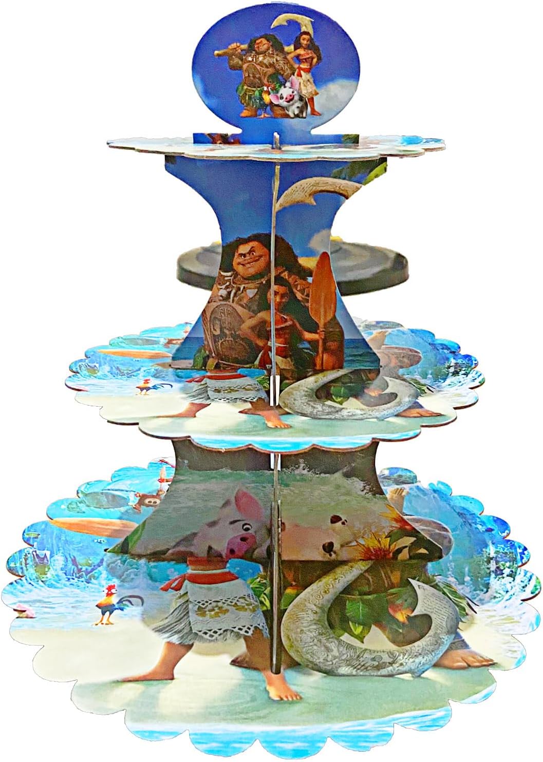 Moana Birthday Party Supplies, Moana Birthday Party Decorations Cake Stand Birthday Party Centerpiece Unknown Binding