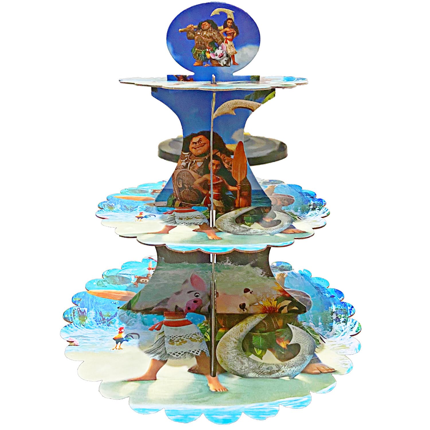 Moana Birthday Party Supplies, Moana Birthday Party Decorations Cake Stand Birthday Party Centerpiece Unknown Binding