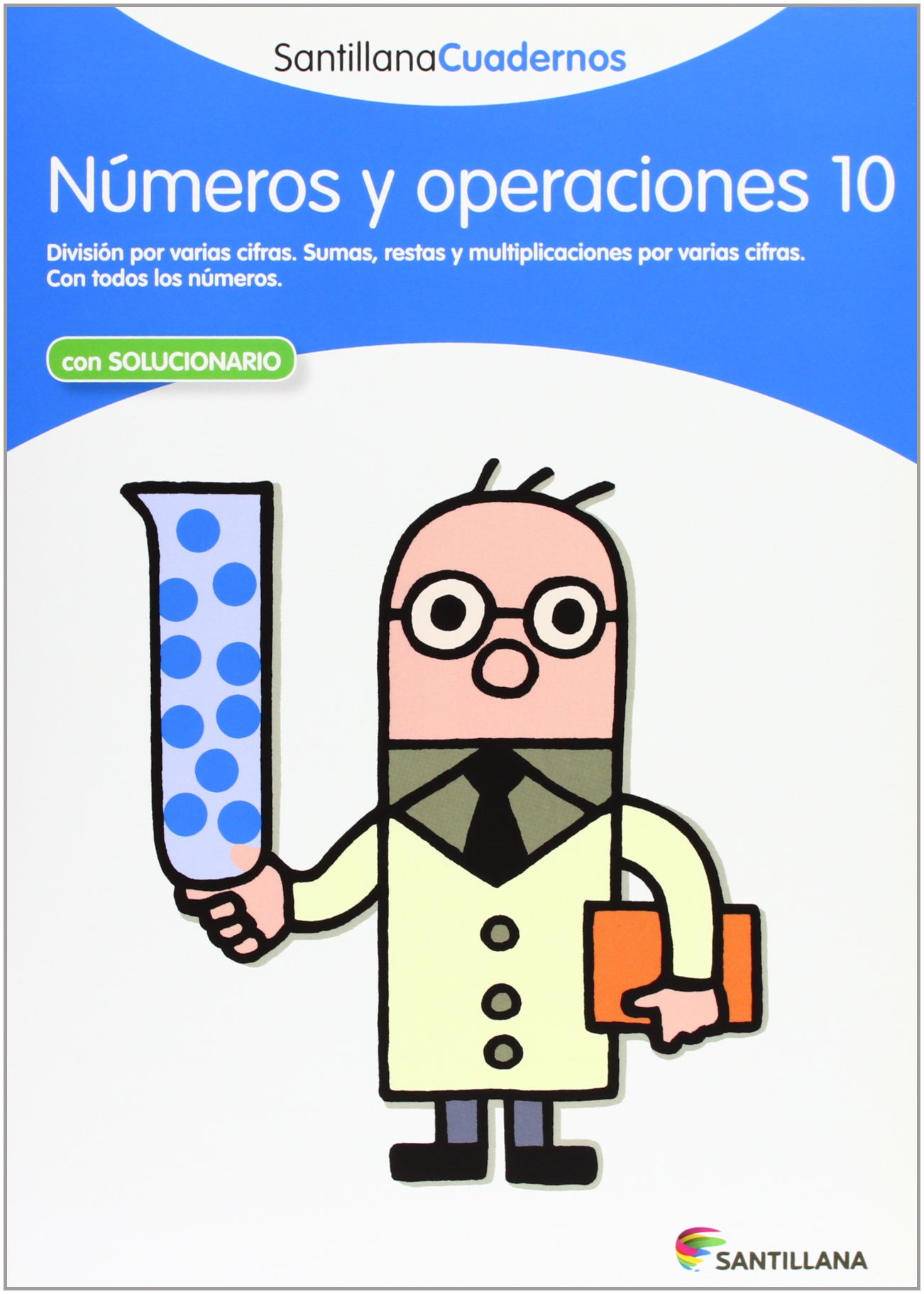 NUMEROS Y OPERACIONES 10 SANTILLANA CUADERNOS