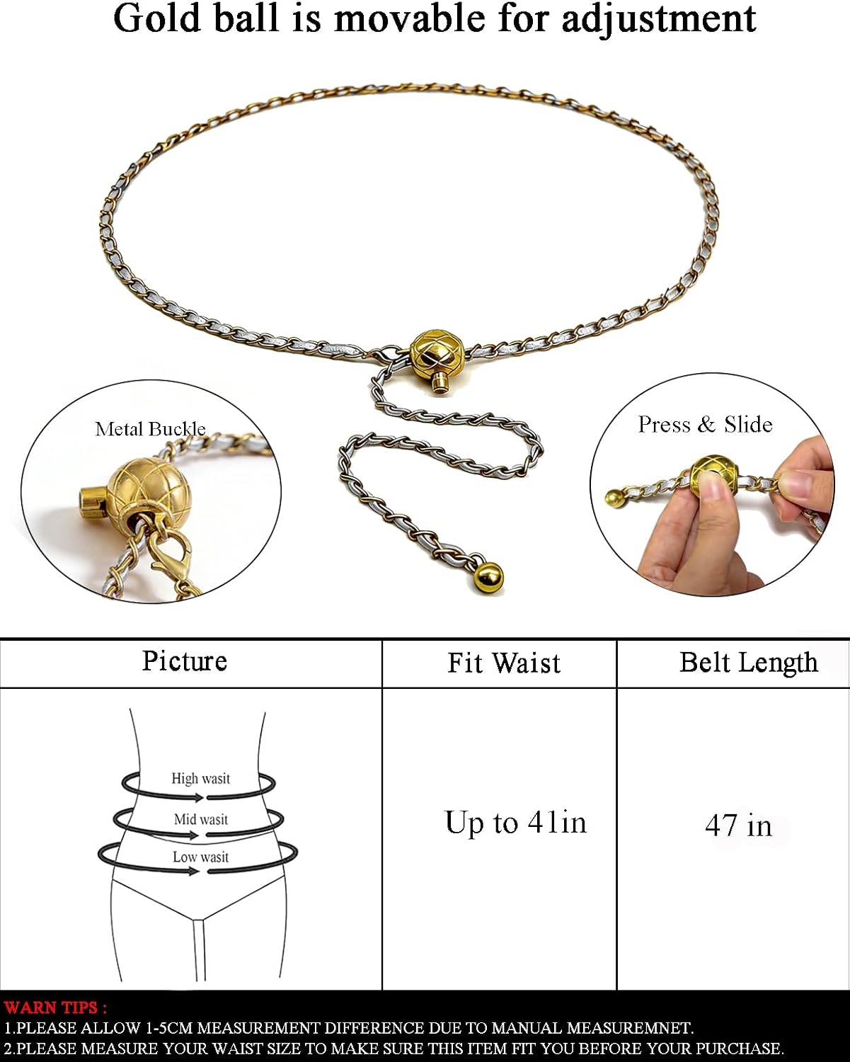 Leather Chain Belt Bag for Women Silver Crossbody Waist Purse Fanny Pack Fashion Waist Packs Evening Clutch Mini Handbag Bag Chain Detachable - Image 4