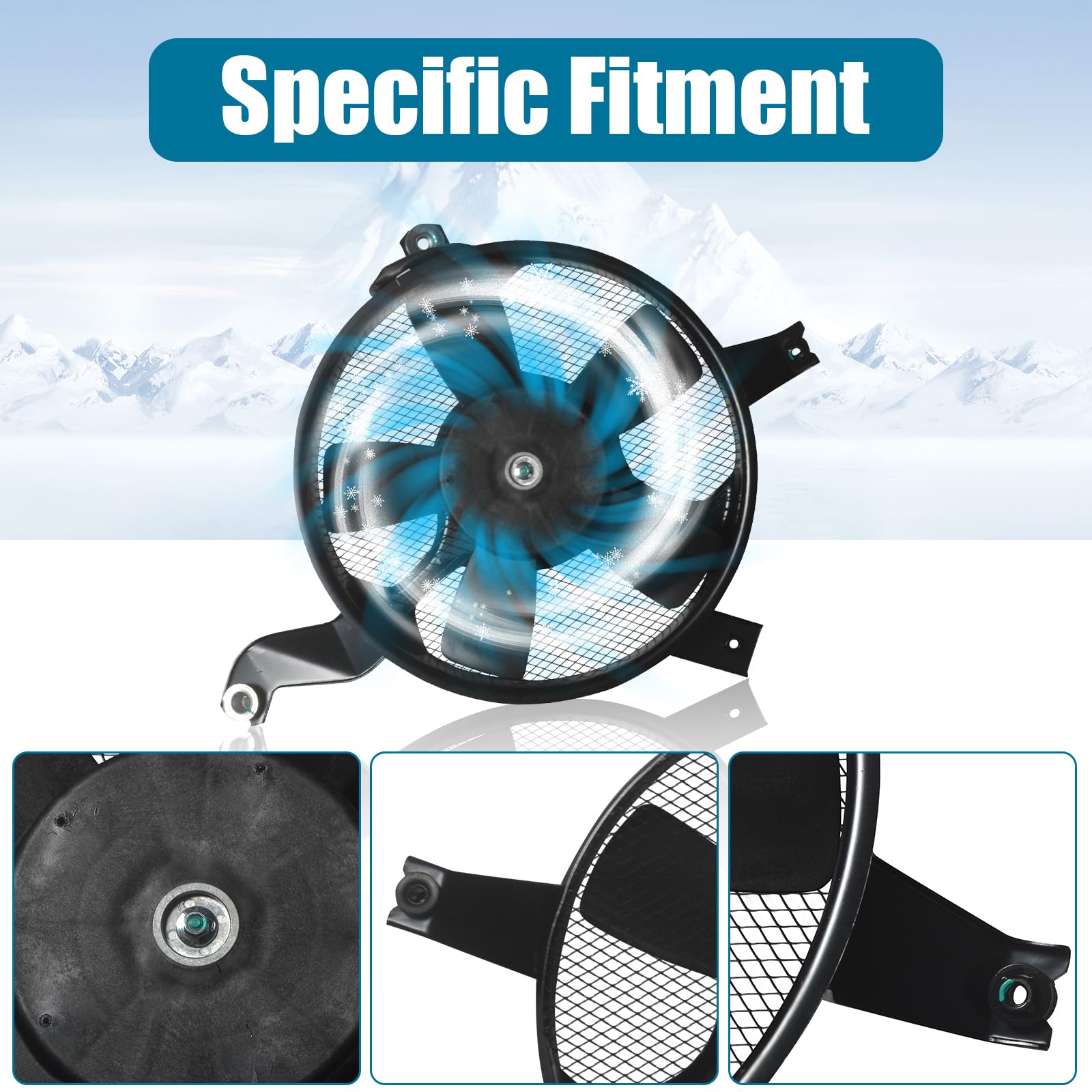 Amazon.com: Universal Slim Fan Dual Kit - Push-Pull Configuration 