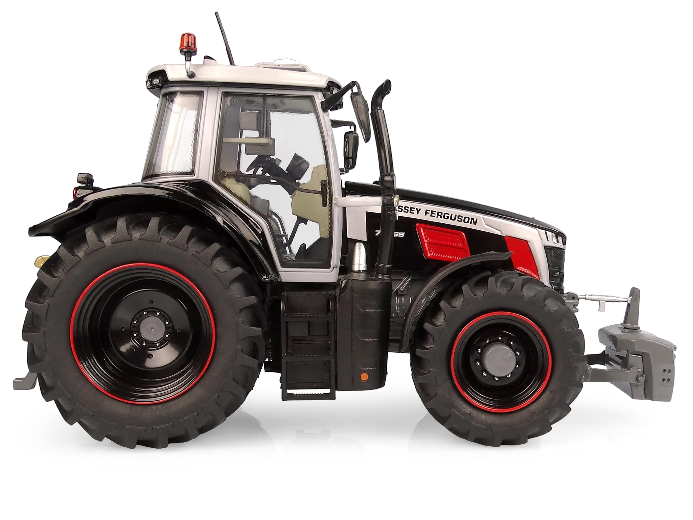 Universal Hobbies Tracteur Miniature Massey Ferguson 7S.165 Rouge et Noir