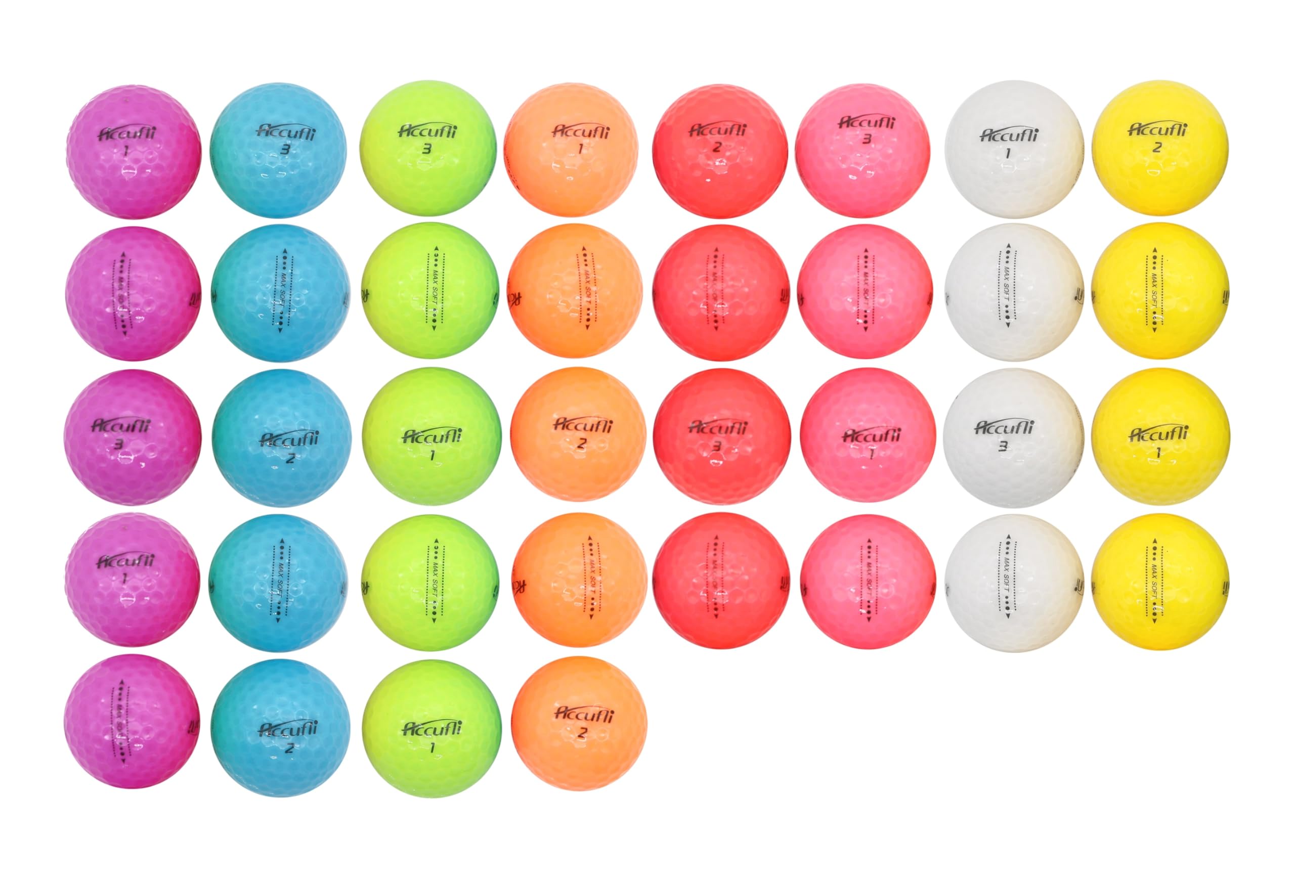 ACCUFLI Max Soft Golfbälle