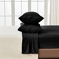 Vista 114 de 4-Piece Full Size Stripe Microfiber Sheet Set - Ultra-Soft, Brushed Bedding Sheets & Pillowcases - Wrinkle Free, Comfortable, All-Season Bed Sheets