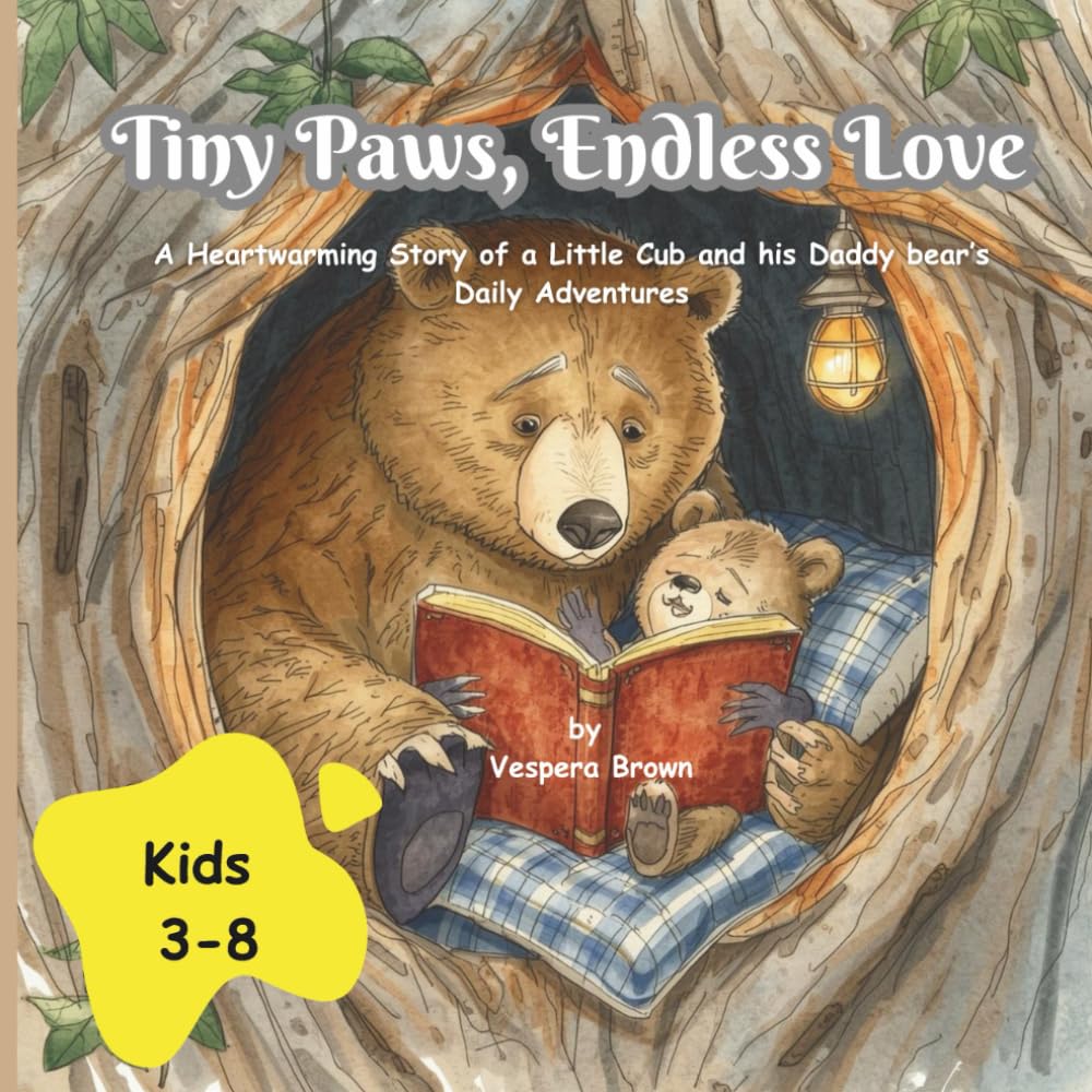 Tiny Paws, EndlessLove: A Heartwarming Story of a Little Cub and his Daddy bear’s Daily Adventures
