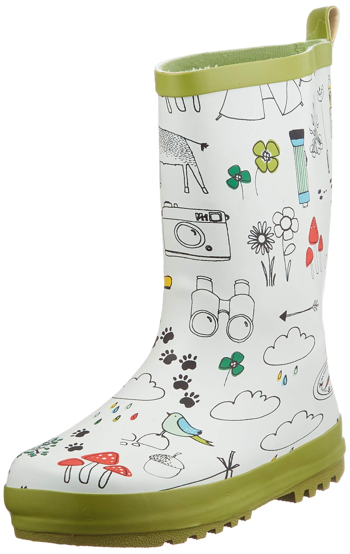 Ulster Weavers Childs Wellies Lets Explore Size 12-13, Multi, One