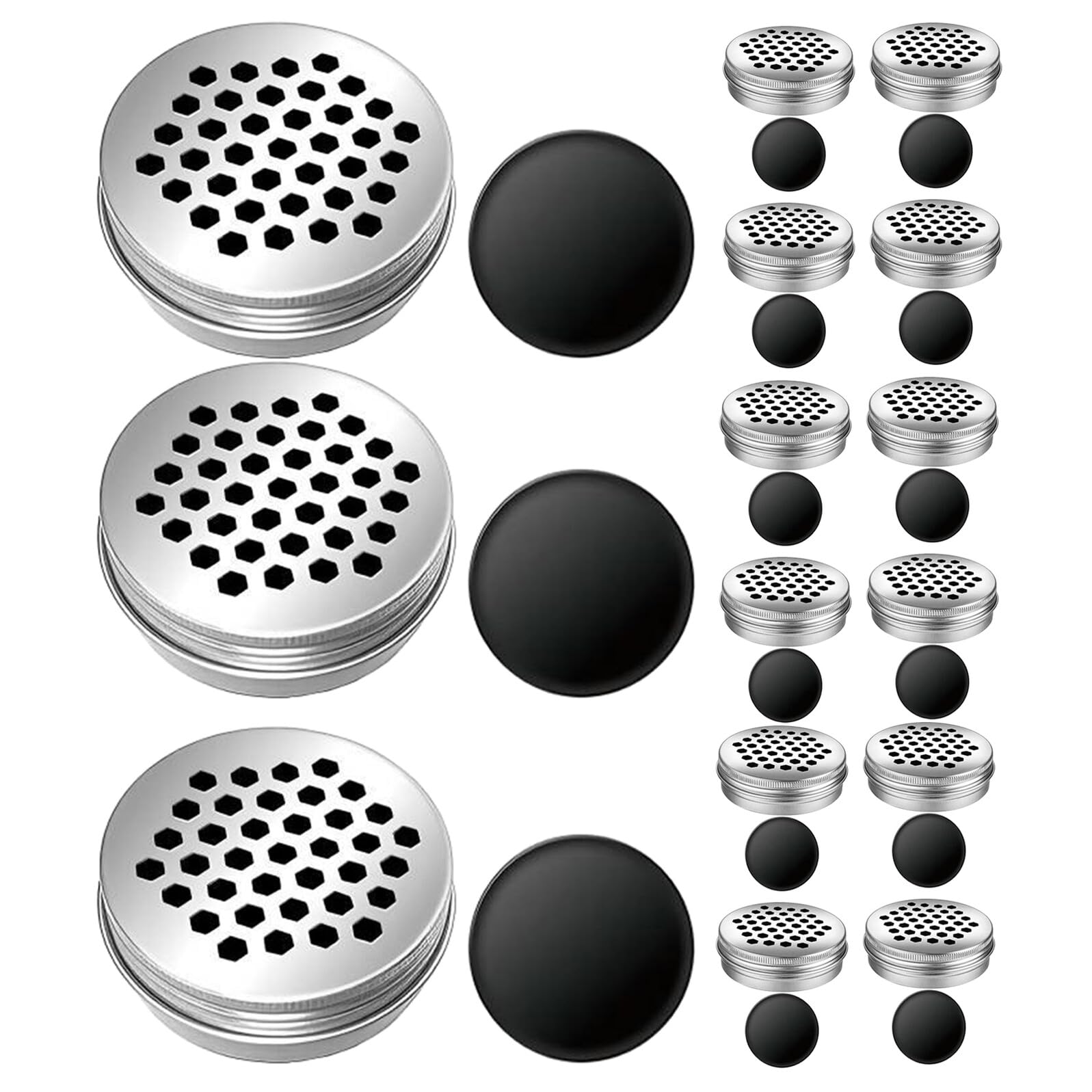 Couvercles boîtes entraînement olfactif chiens en aluminium durable