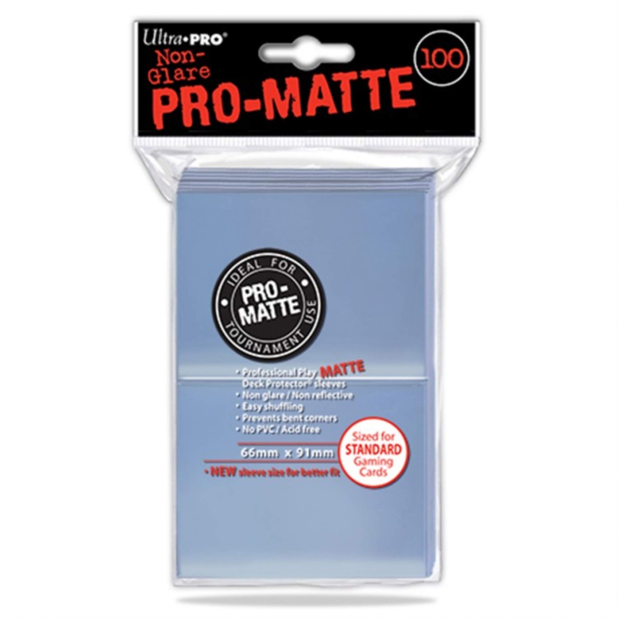 ultra pro matte card sleeves Amazon.com: Ultra Pro 0598022 PRO-Matte (100 Count) Deck Protector Sleeves-Magic  The Gathering, Black, 2x50ct, 100 Pack : Toys & Games