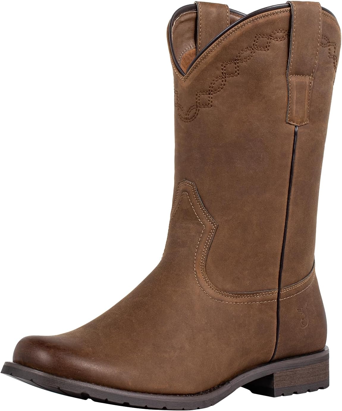 J's.o.l.e Men Cowboy Boots - Slip Resistant Work