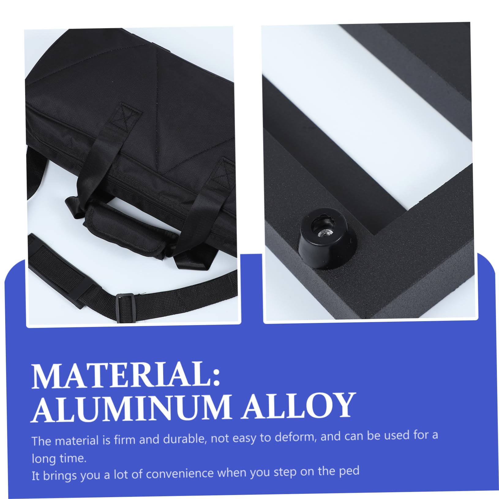 Generic Pedal Boards for Guitars Aluminum Alloy Effect Pedal Bracket Easy Slide