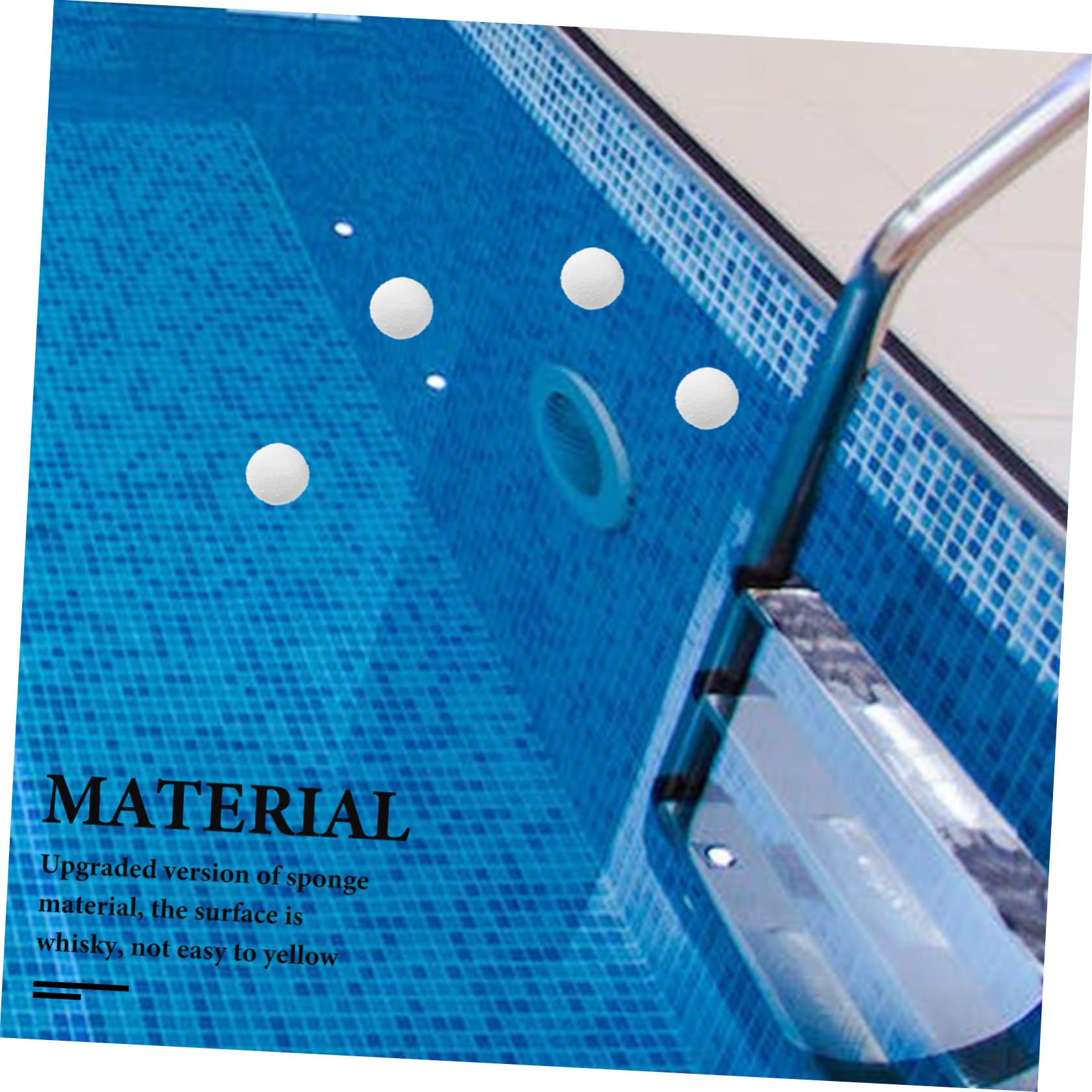 Kisangel 16pièces Balles Filtrantes Mousse De Réutilisables pour Aquarium Et Piscine Filtration Et Circulation Améliorée Compatible avec Systèmes De Filtration Standards