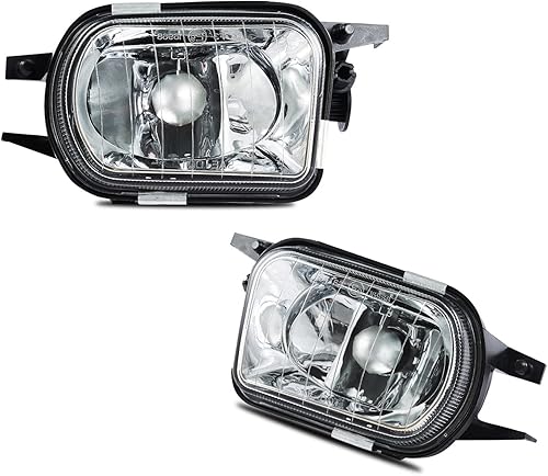 TULALUX Faros antiniebla para Mercedes Benz C200 C230 C240 C320 C350 CL55CL65SL55SL65 AMG CL500 CL600 CLK320 CLK500 SLK350 Base SL500 SL550 SL600
