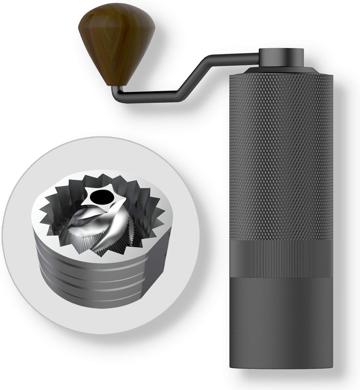 MAVO Manual Coffee Grinder, Burr Coffee Bean Grinder