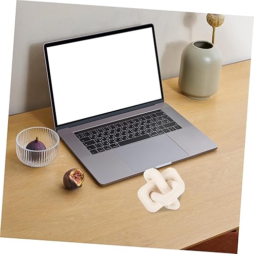 Miniatura 3 de DECHOUS Mesas de centro rústicas decoración de estantes decoraciones de mesa de café, decoración de festivales, decoración de nudo de madera para el