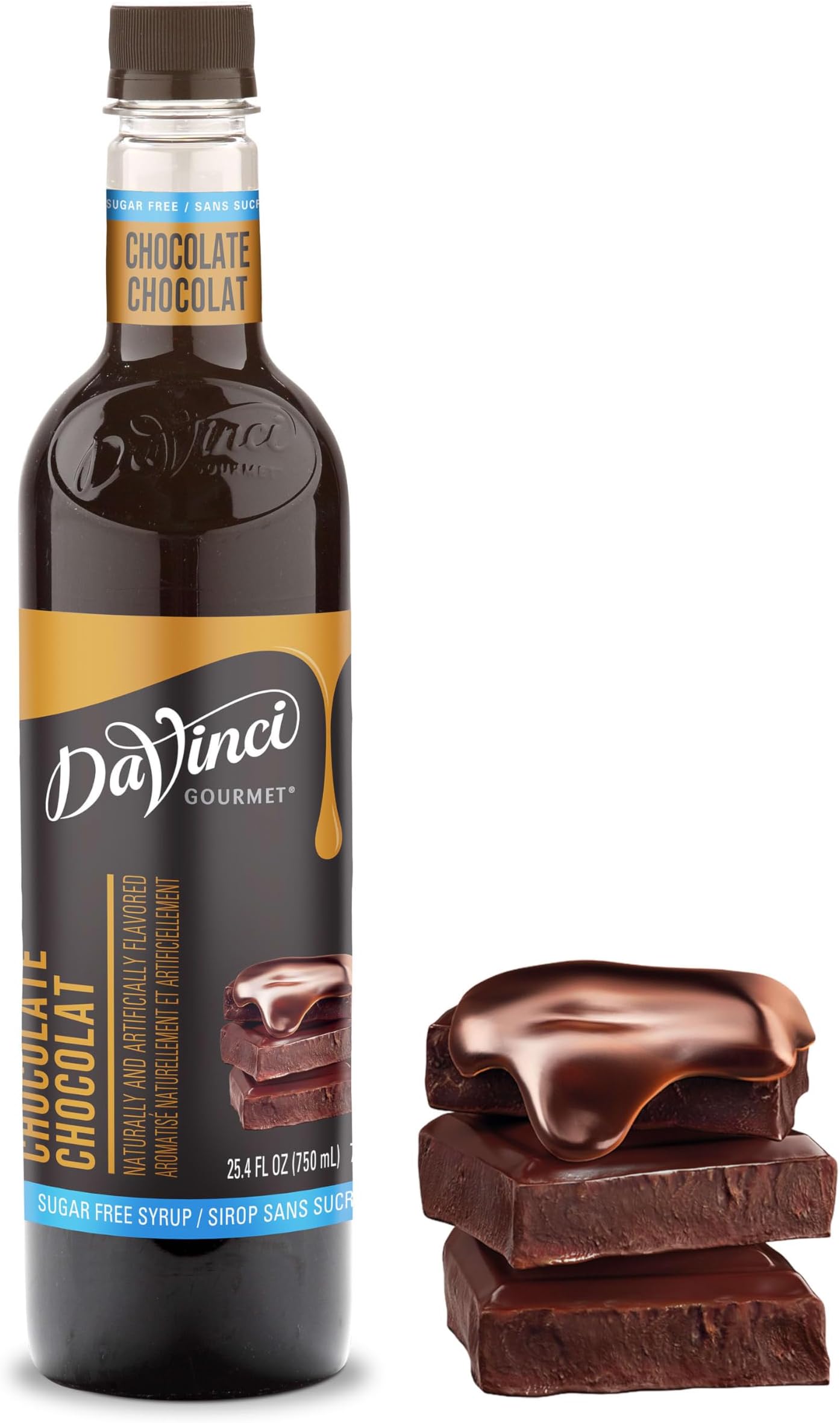 Sugar-Free Chocolate Syrup, 25.4 Fluid Ounces (Pack of 1)