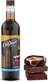 DaVinci Gourmet Sugar-Free Chocolate Syrup, 25.4 Fluid Ounces (Pack of 1)