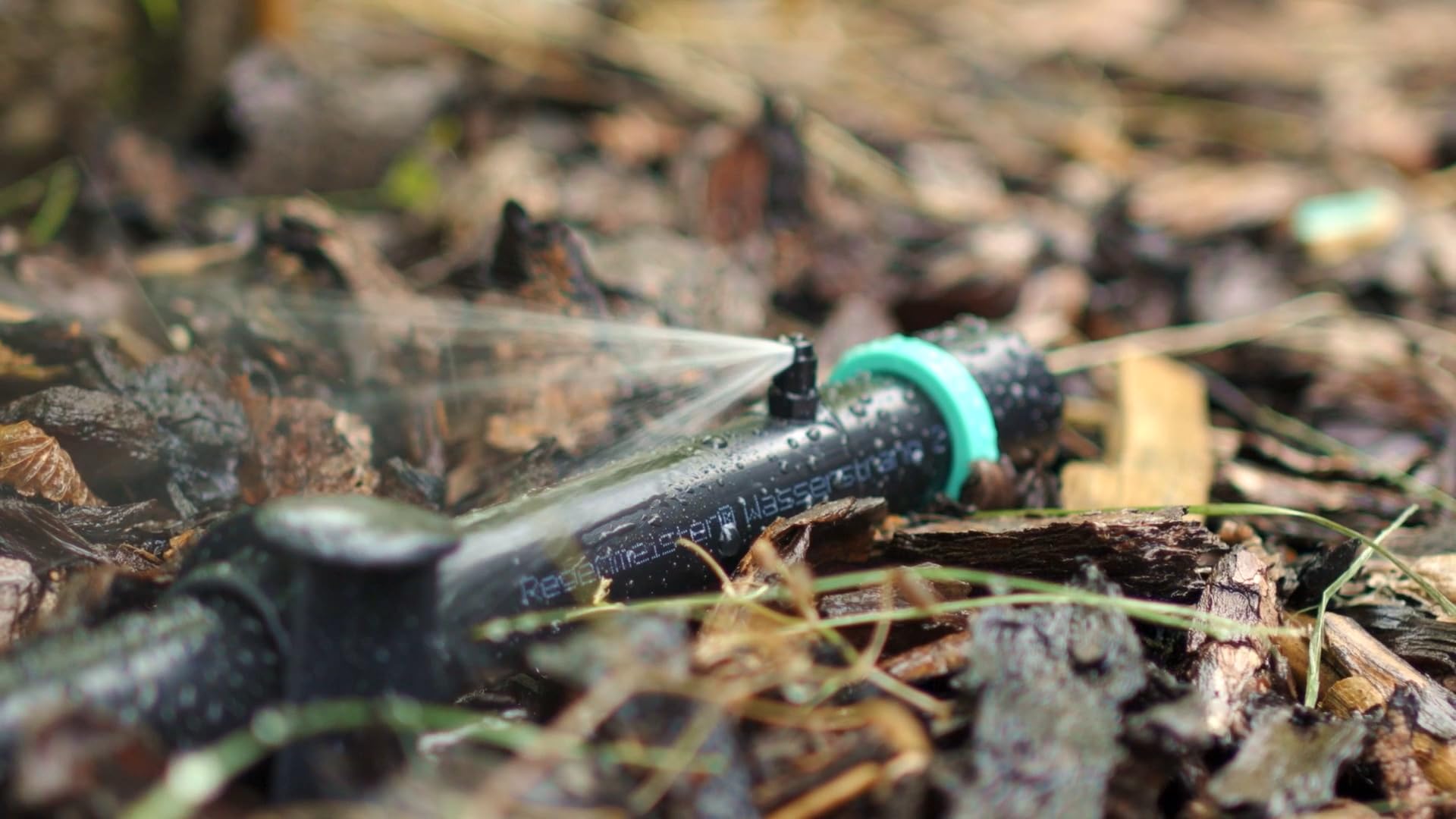 Regenmeister Gartenbewässerung Set für 25 m Hecke und schmale Beete Schnappanschluss