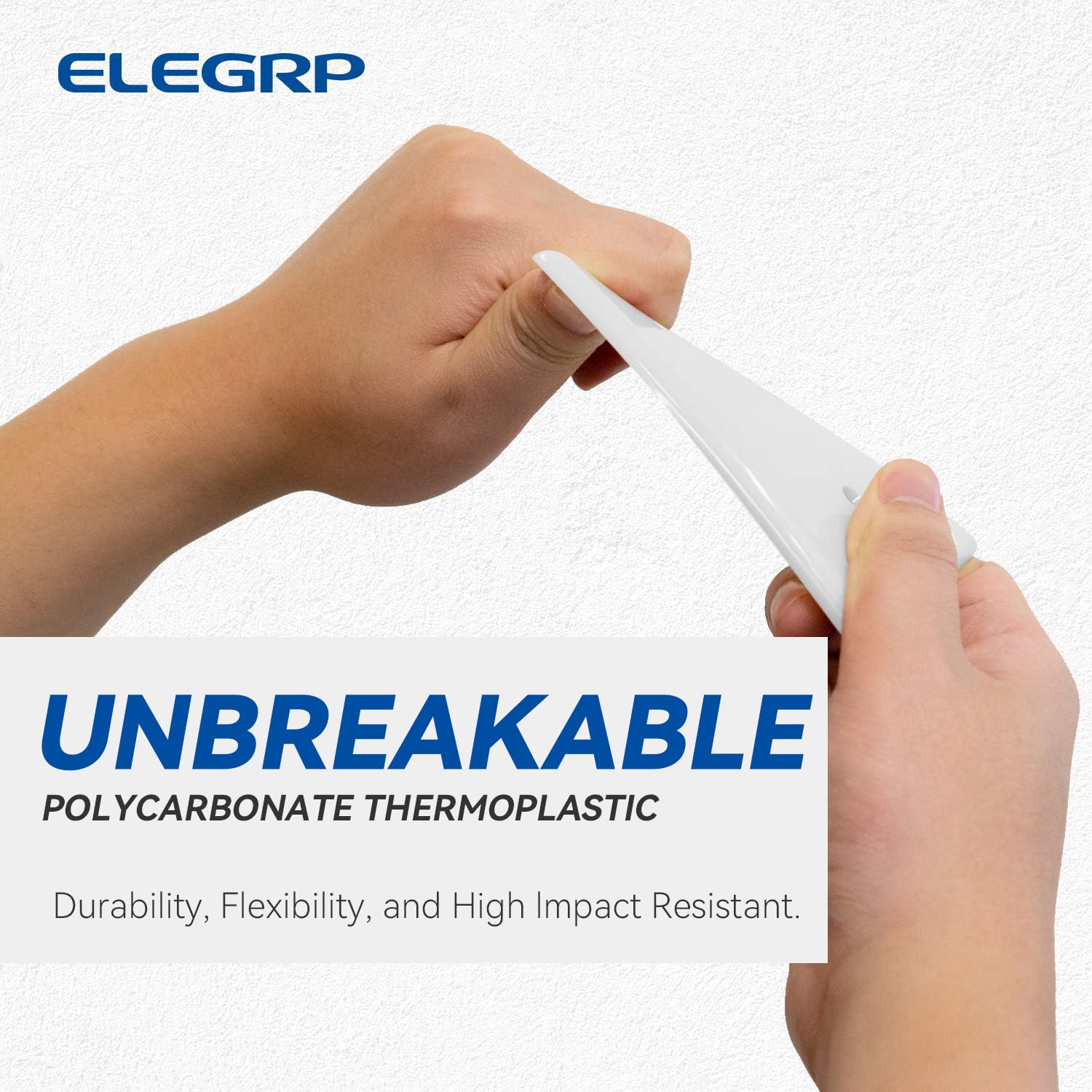 ELEGRP Blank Wall Plates - Unbreakable & Easy Install -3