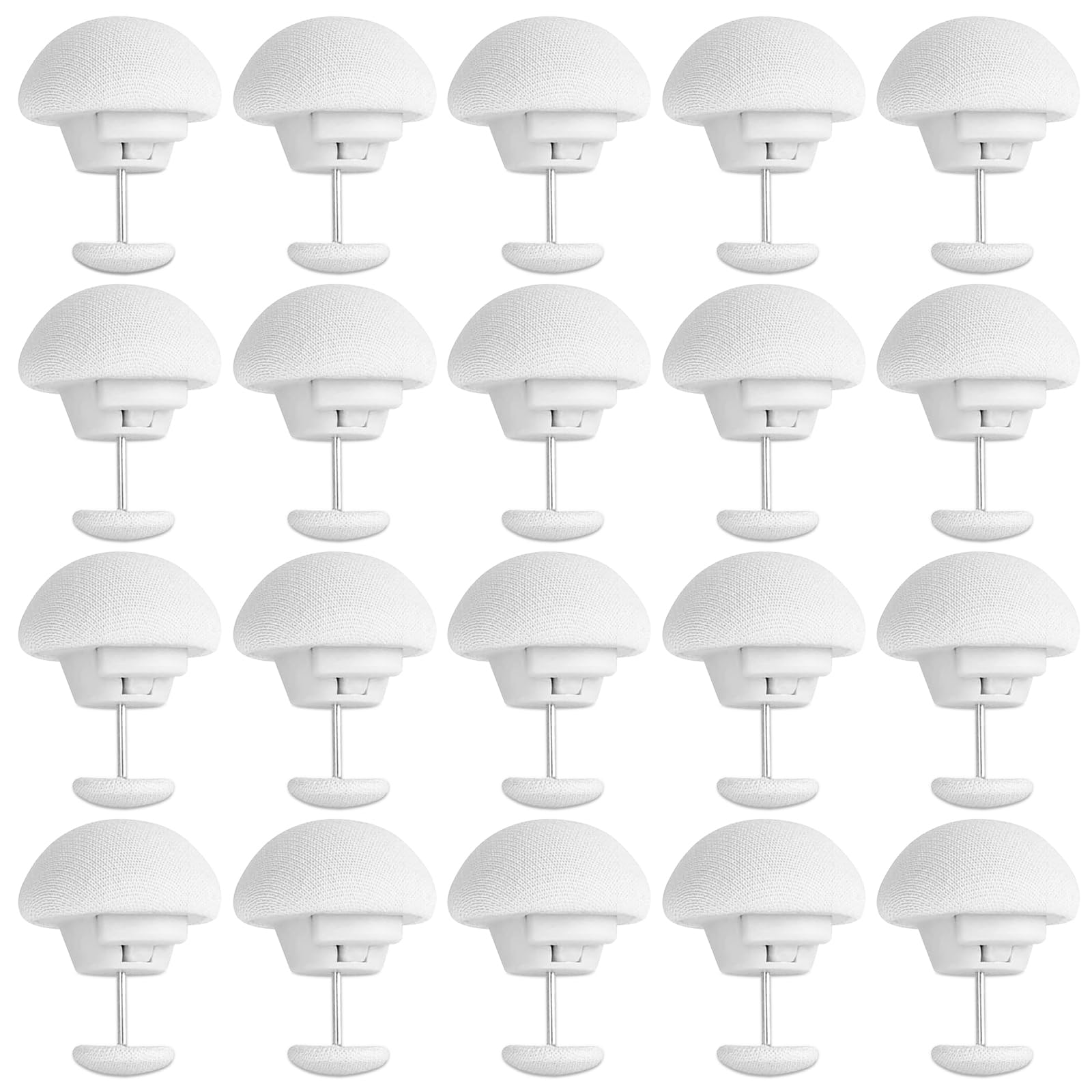 Donmnemb 20pcs White Duvet Clips for Comforter Inside Duvet Pins Set Keeps Comforter from Shifting
