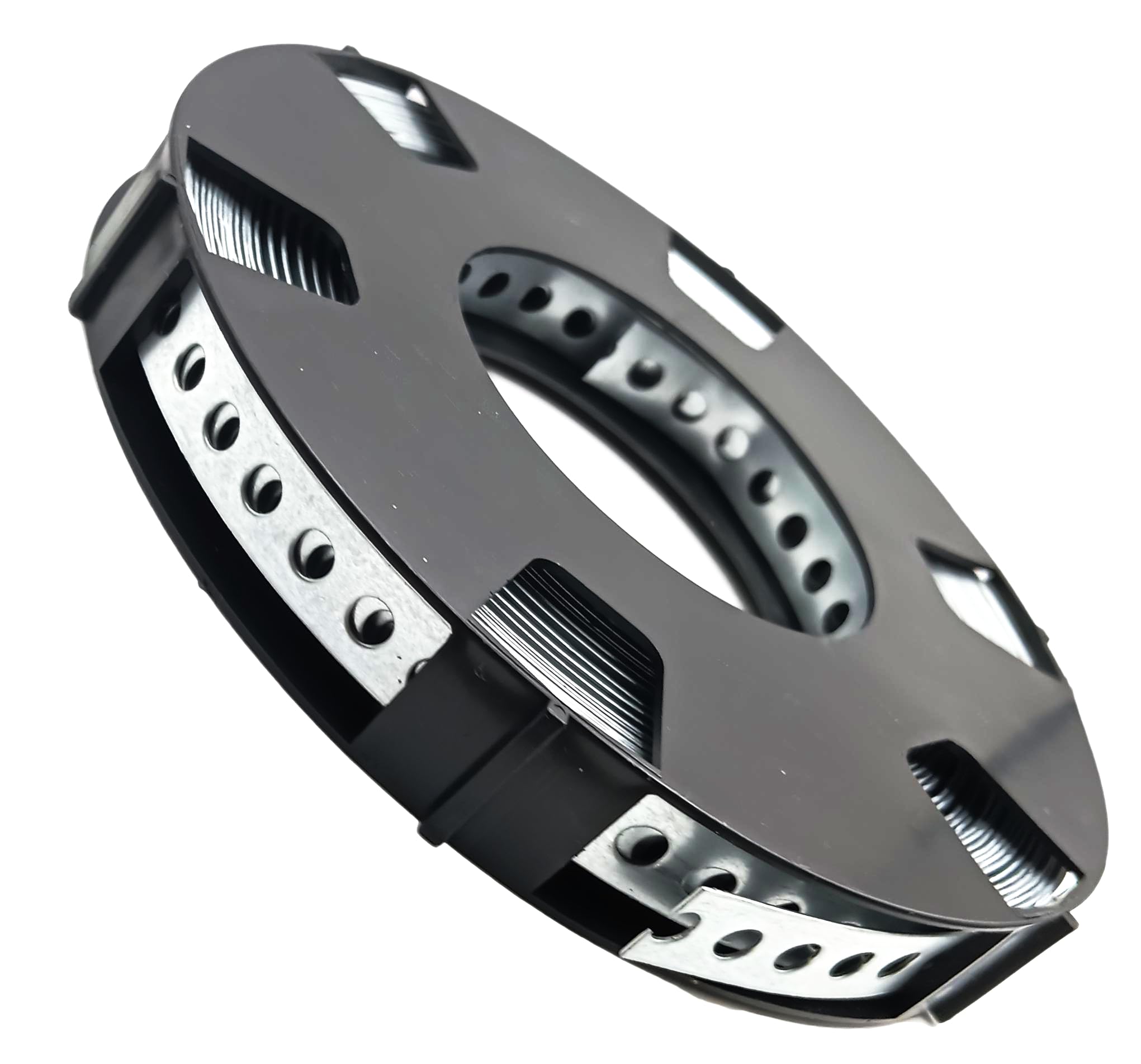HAFD Perforated Metal Mounting Tape, Galvanised Steel Fixing Strap for Wood Pipe & Cable Installation