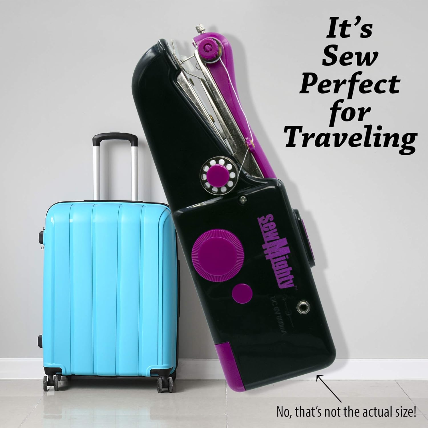 Buy Sew Mighty Handheld Sewing Machine The Genuine, Lightweight, Cordless, Battery Powered