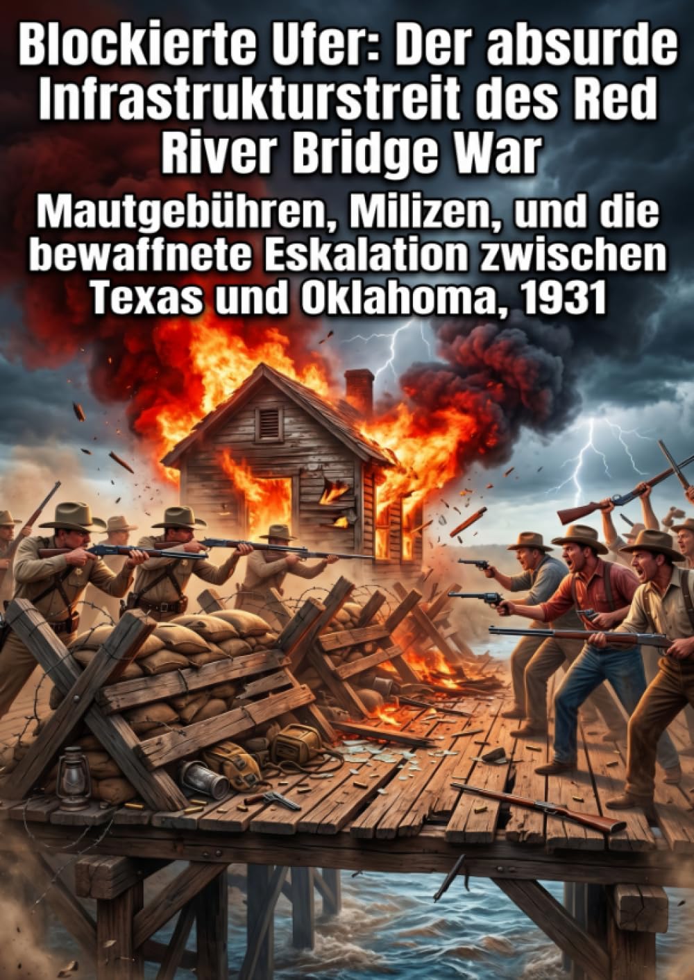 Blockierte Ufer: Der absurde Infrastrukturstreit des Red River Bridge War: Mautgebühren, Milizen, und die bewaffnete Eskalation zwischen Texas und Oklahoma, 1931