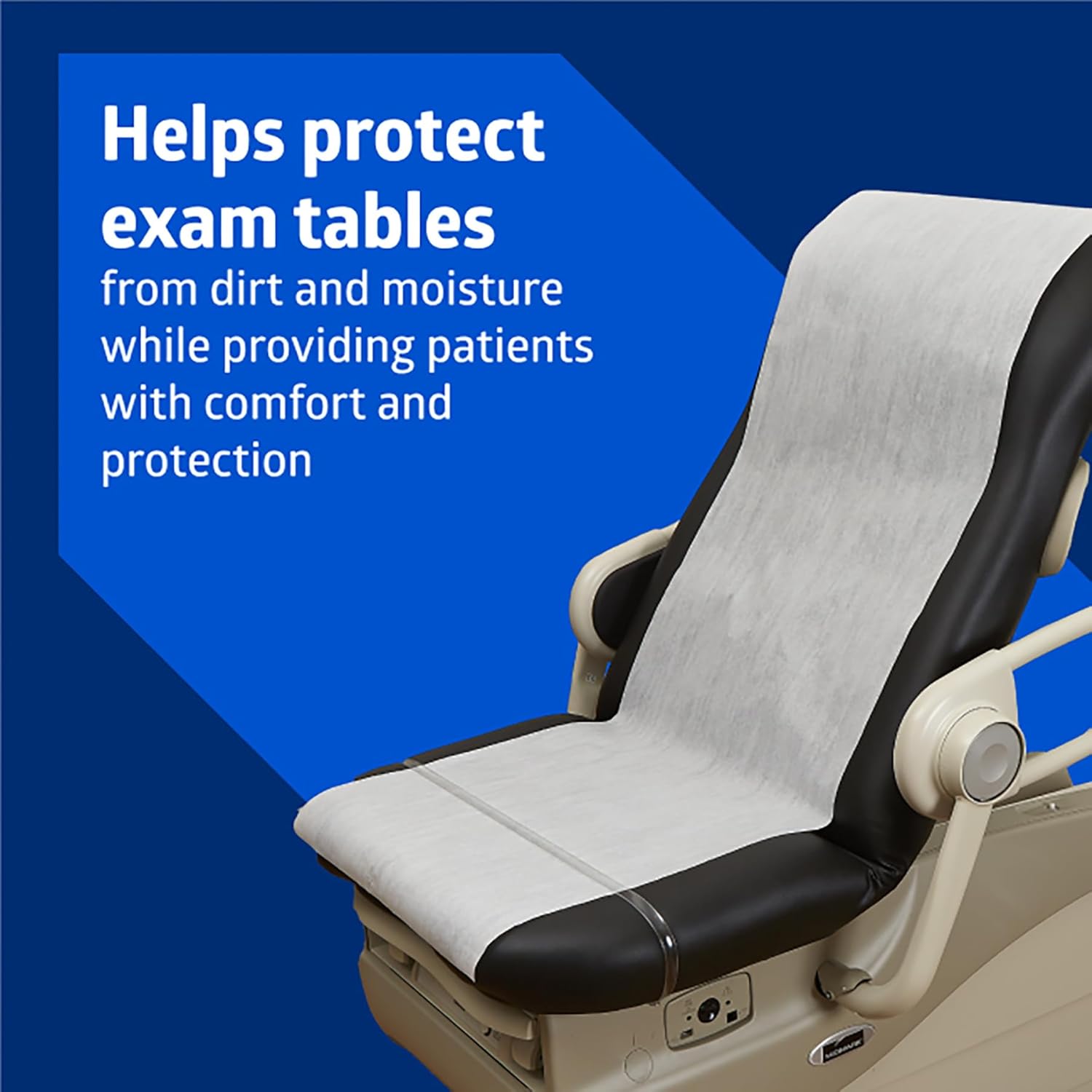 Medline Medical Exam Table Paper, Smooth Table Paper, 20-21 inches x 225 feet, Case of 12 Rolls - Image 5