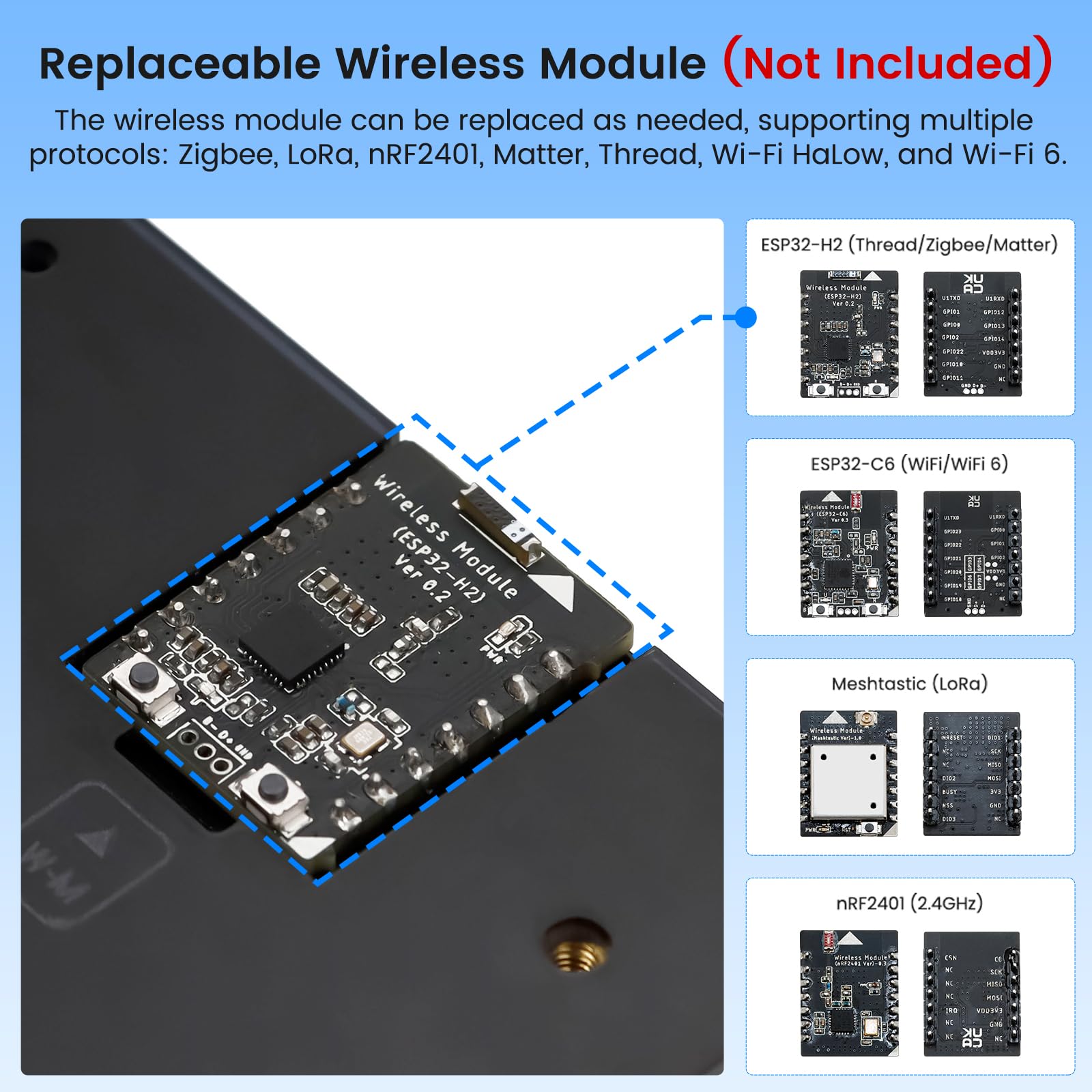 ELECROW ESP32 Display 800 × 480, 7 pollici HMI Advanced ESP32 IPS Touch Display, supporto interazione vocale AI, processore dual-core LX7 a 32 bit, fino a 240 MHz, compatibile con Arduino, ESP-IDF e