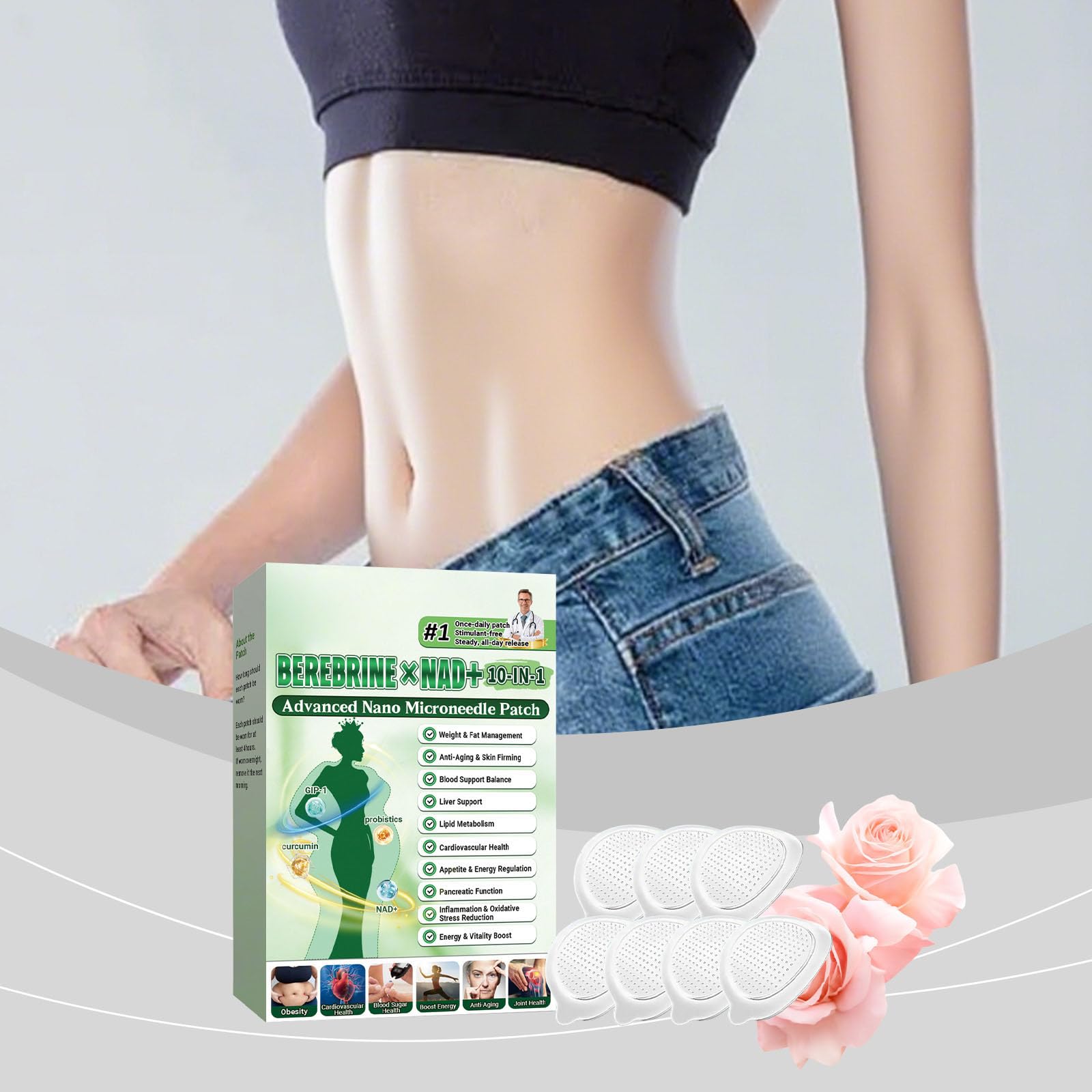 Patchs 10-en-1 Ingrédients Naturels Patchs pour Hommes et Femmes (2boîtes) - 5