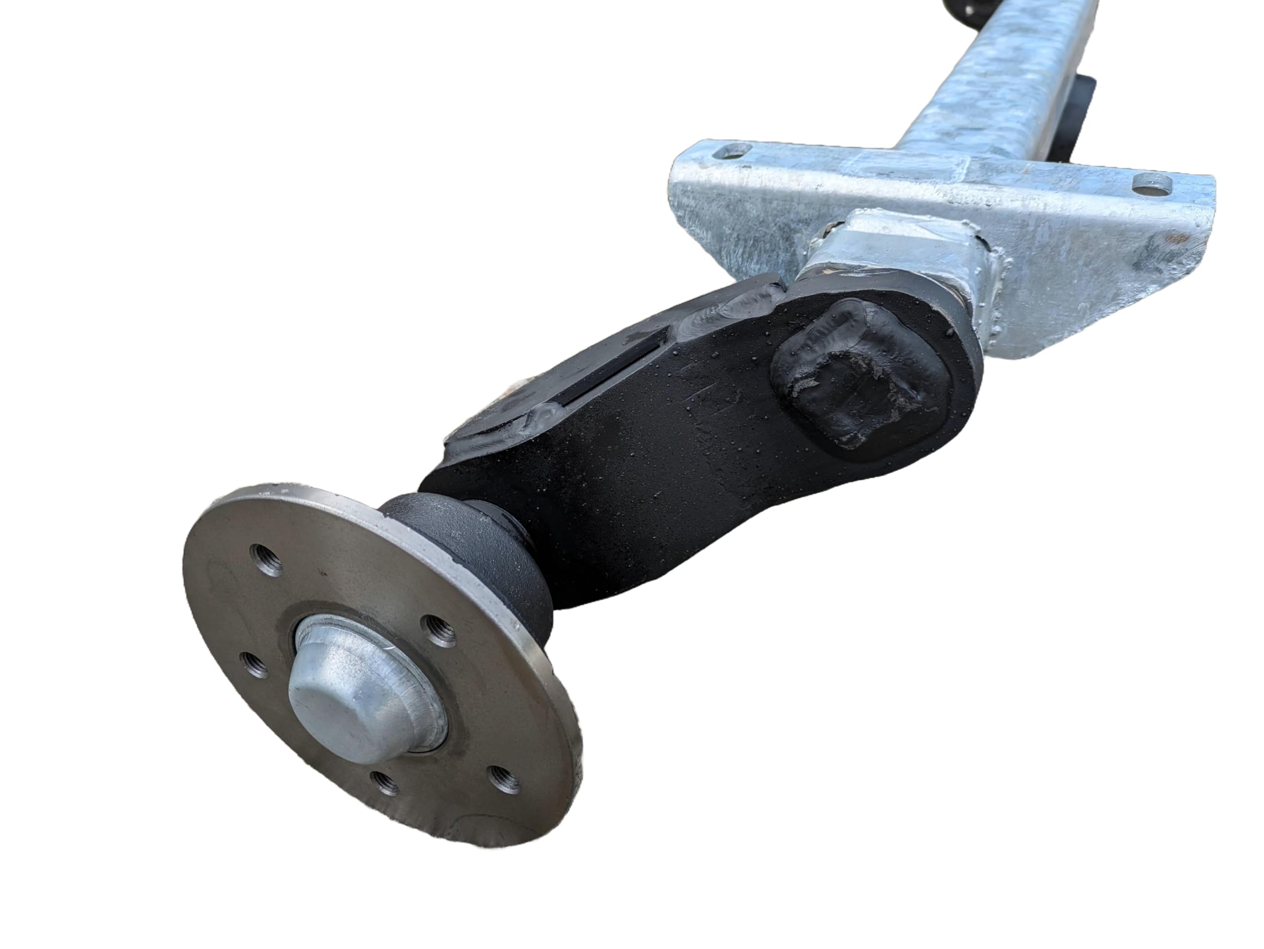 HGW 1000 kg Achse für Anhänger - AM: 1000 mm - AS: 5 * 112-1 t. Laufachse ungebremst