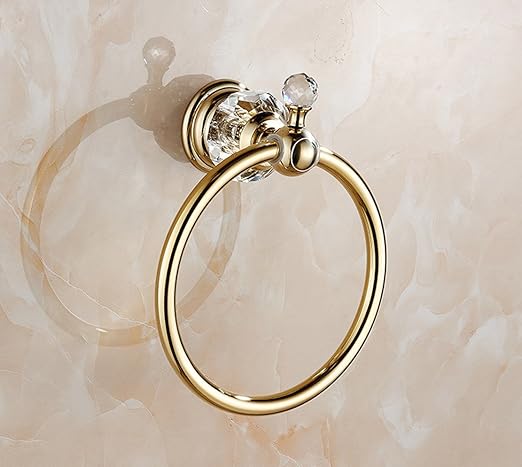 XXN-Toalla verde corona WC baño accesorios de hardware de ...