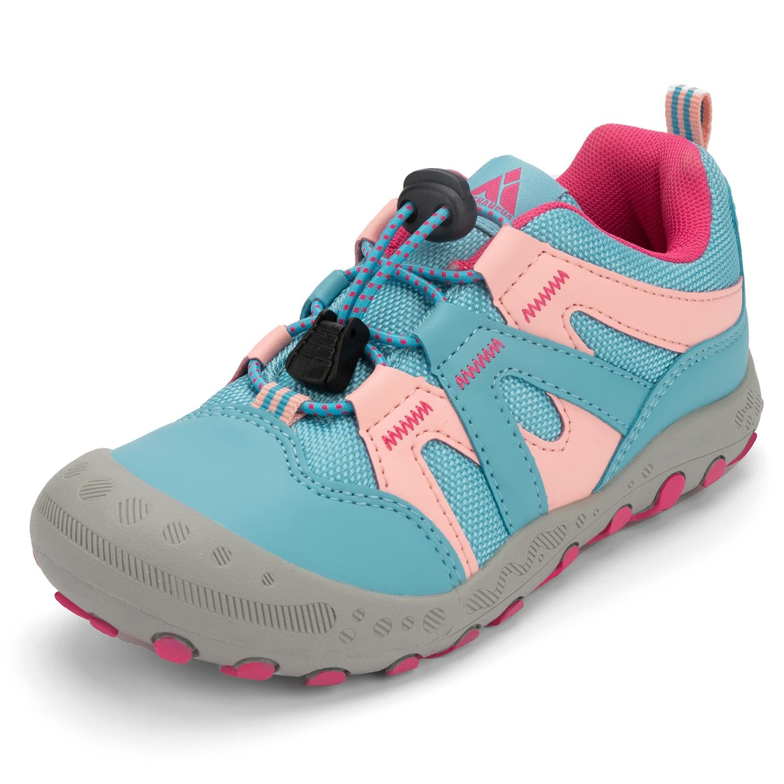 Mishansha Kinder Trekkingschuhe Jungen Wanderschuhe Atmungsaktiv rutschfest Mädchen Walkingschuhe, Gr.24-38