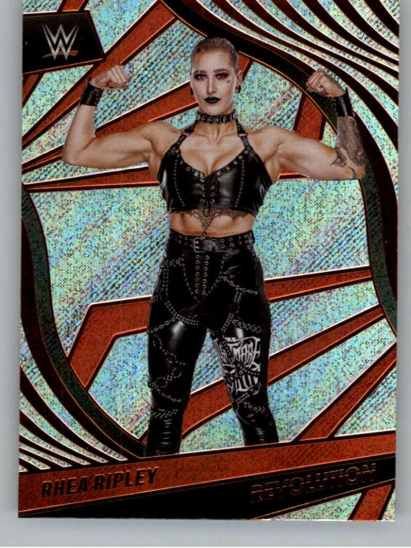 2022 Panini Revolution WWE 100 Rhea Ripley Raw Wrestling